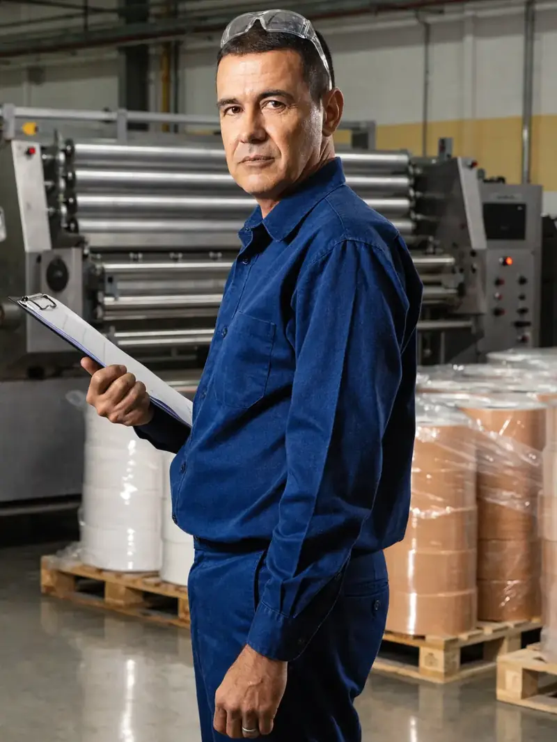 Supervisão de produção na Soluflex
